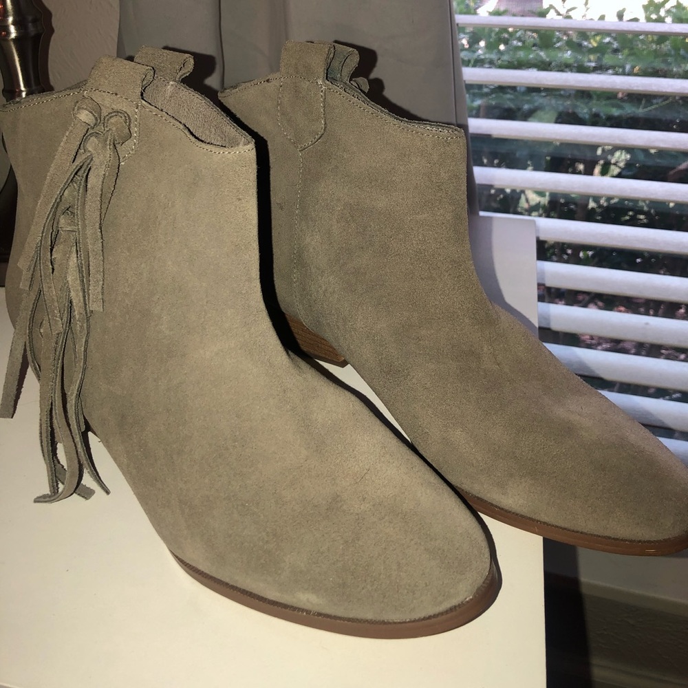 SOLE Society Grey Booties